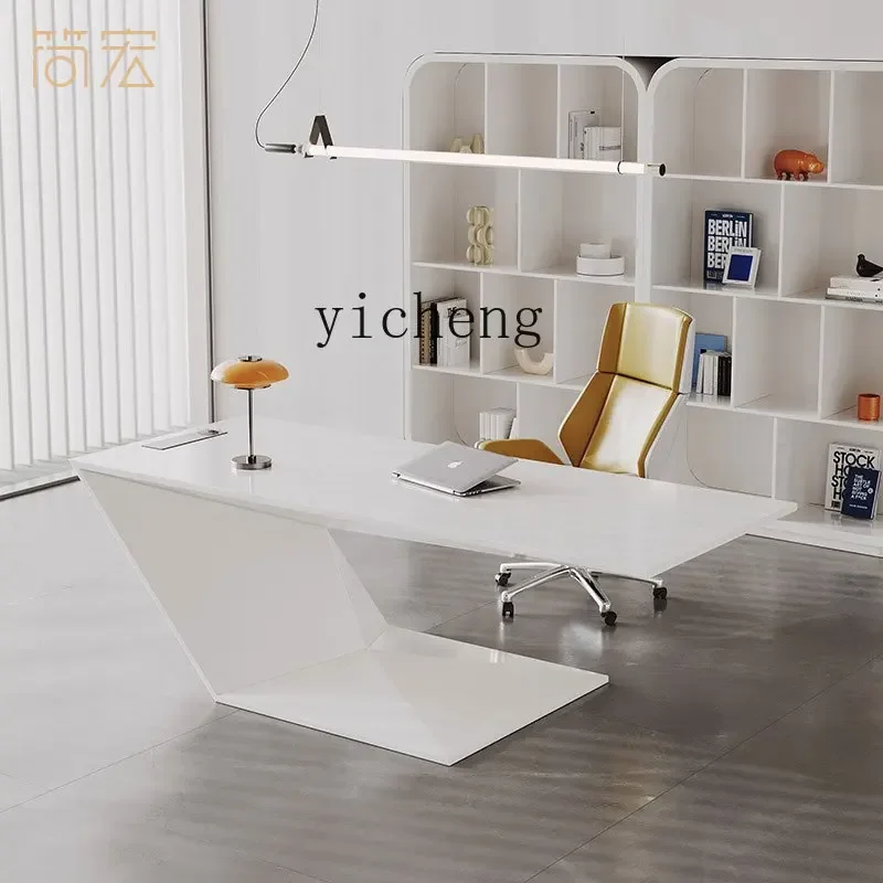 

Zz paint boss table supervisor table and chair combination fashion manager desk