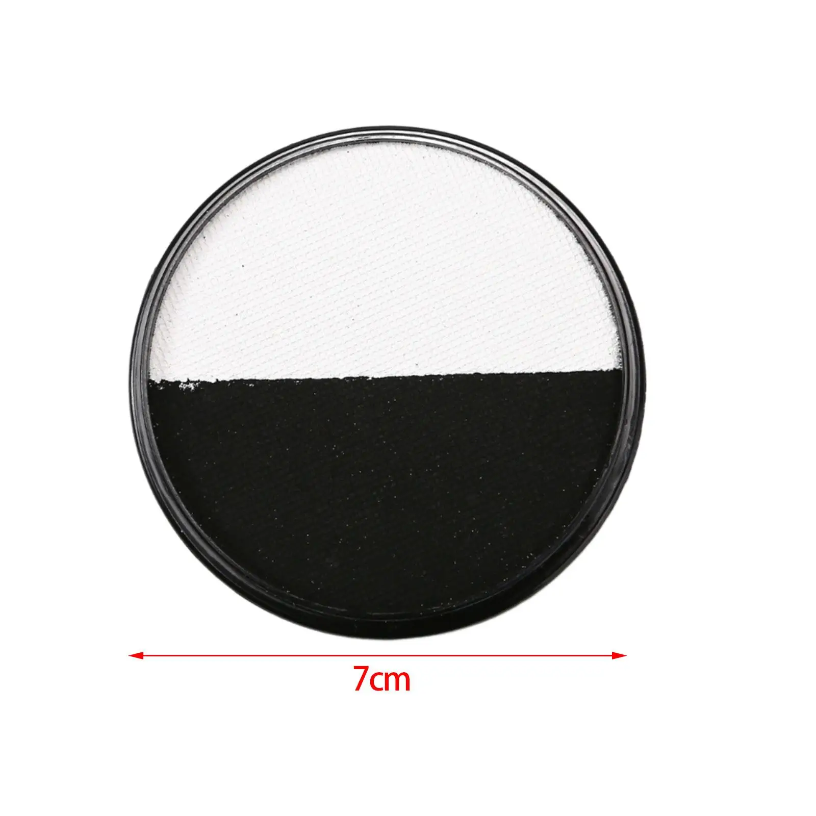 Face Body Paint Pigment Two Color Washable Makeup Palette for Halloween Clubbing Stage Special Effects