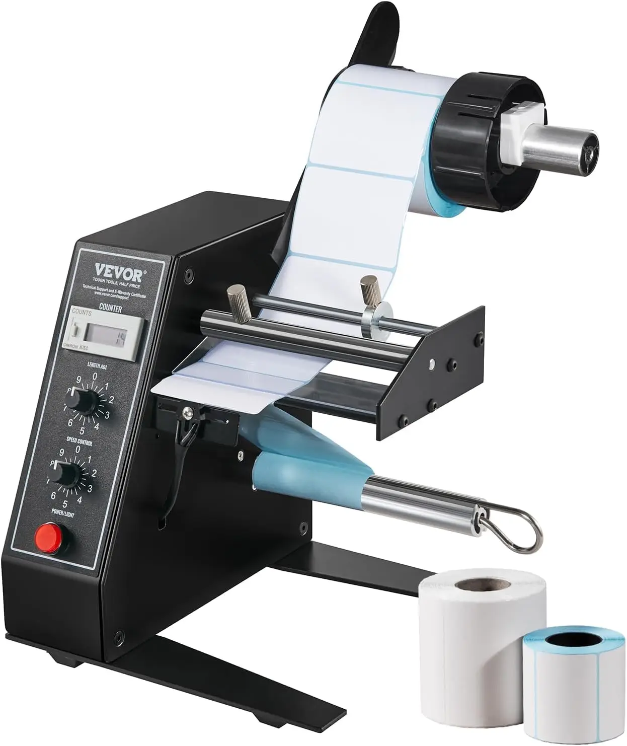 

Automatic Label Dispenser, Width 0.6"-4.9"/15-125 mm, Length0.1"-5.9"/3-150mm, Automatic Label Stripper Label Separating Machine