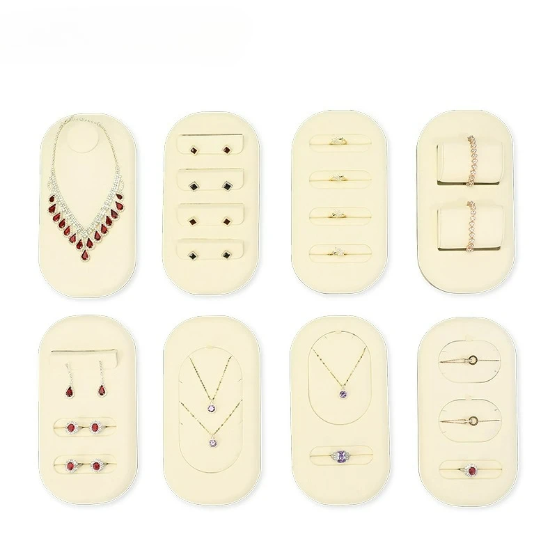 

Jewelry counters, counters, exhibition displays, rings, earrings, bracelets, necklaces, trays
