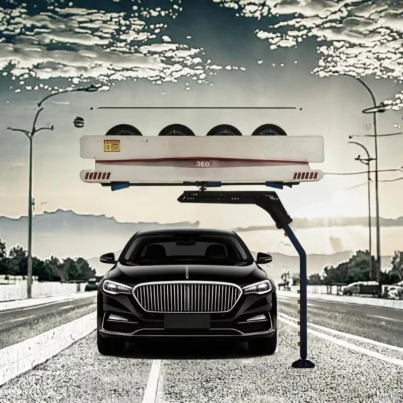 Robotic Car Wash Machine  Price Fully Automatic Single Arm Contactless High Pressure  Speed 4-Piece Multi-wing Air Dryer CE