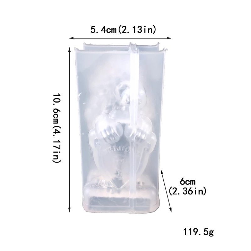 Lion Silicone Mold for Candle Hand-made Soap Desk Ornaments Drop shipping