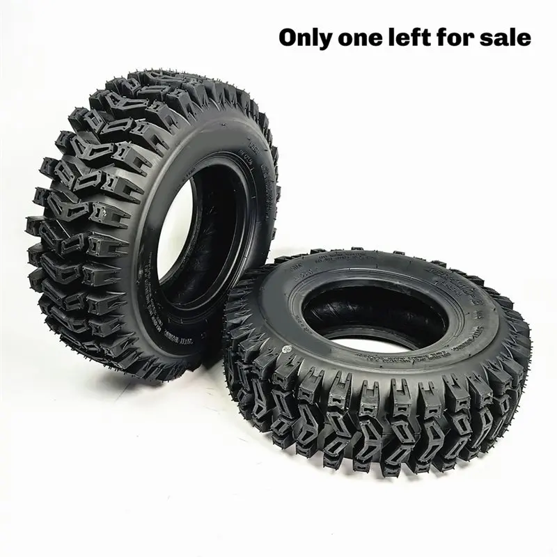 Off-Road Tires 13X4.10-6 Tubeless Thickened Treads Designed For Snowplows, ATV, Lawnmowers,And Sightseeing Vehicles 150Mm