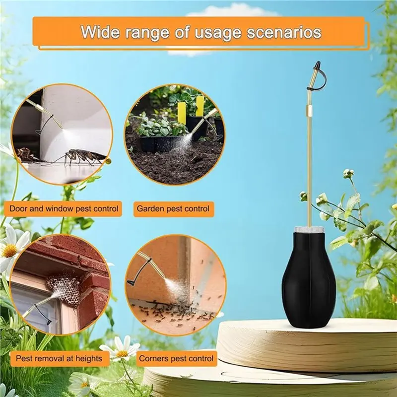 ABMH-Garden Powder Applicator Organic Plant Care Tool Home Gardening Accessory