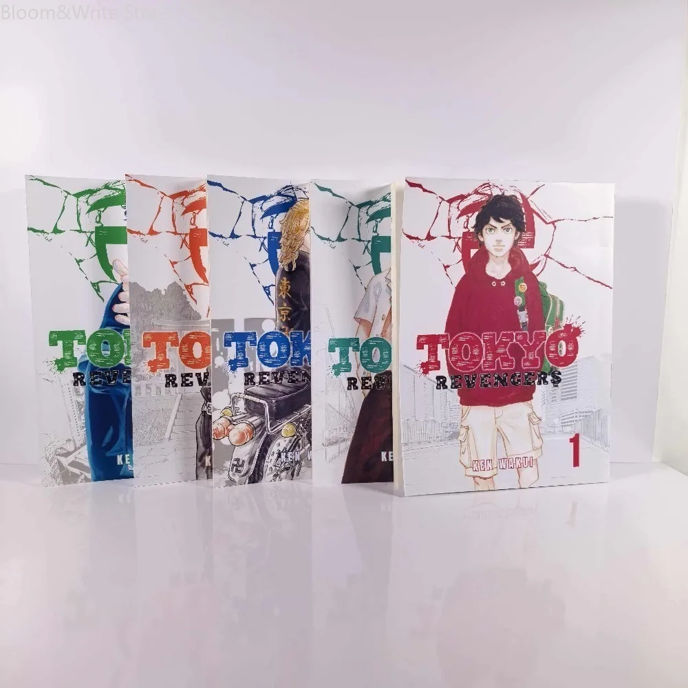 T-Tokyo Revengers Vol 1‑31 English Manga Complete Set Time‑Travel Gang Action Anime Comic Paperback Book Collection