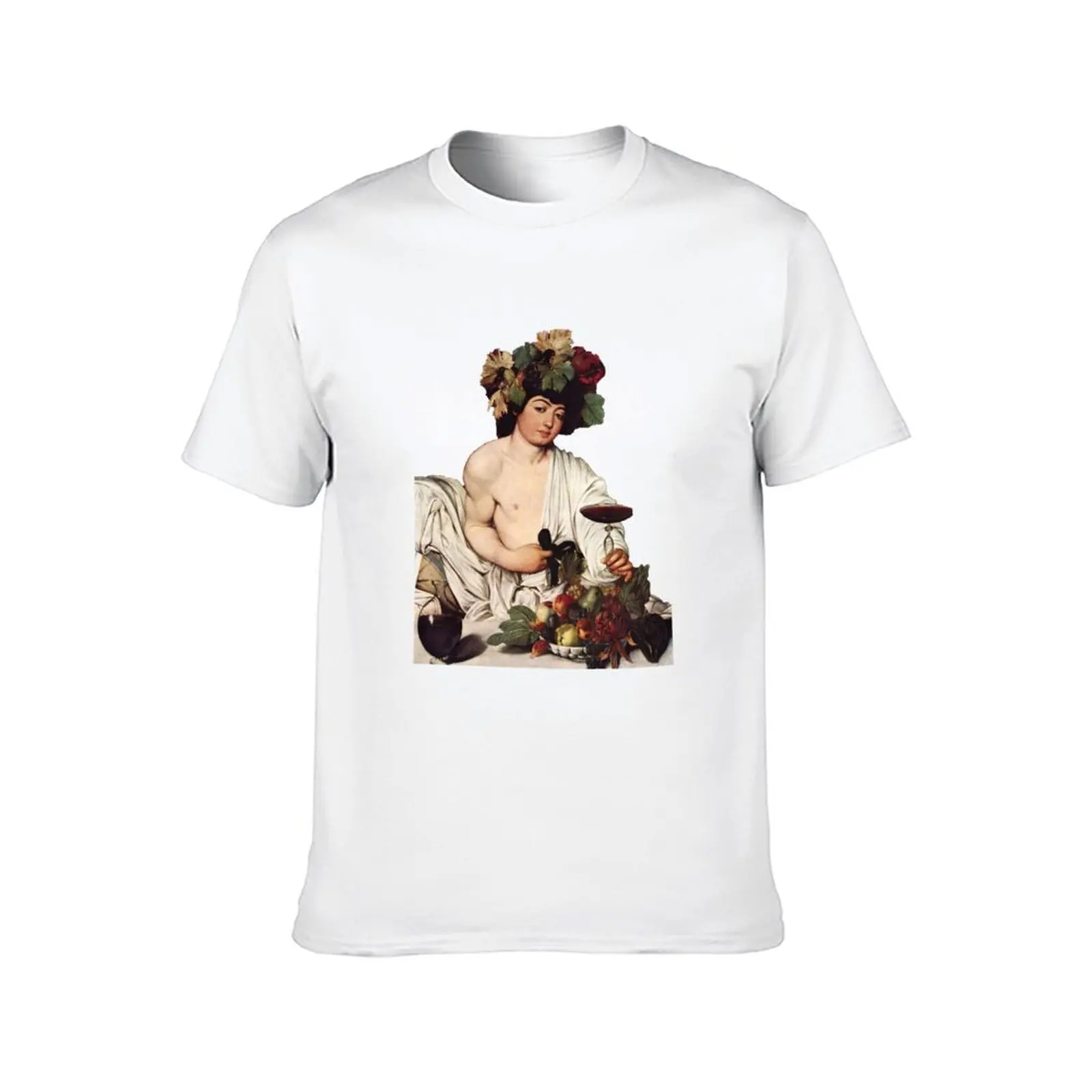 Caravaggio Michelangelo Merisi Bacco Dioniso dionysus T-Shirt Louboutins cute tops plus size clothes mens vintage t shirts