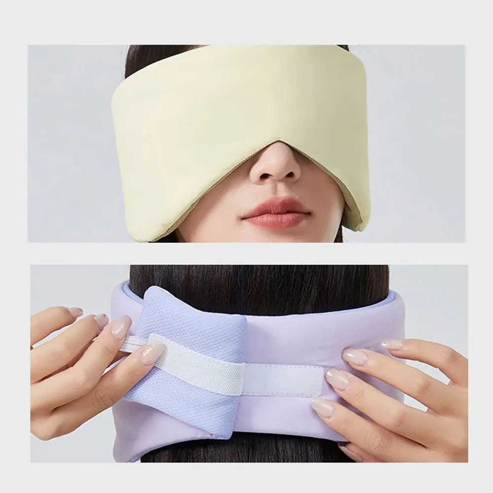 

Ear Mask Warm and Cool Dual Sensation Sleep Eye Mask Soft Breathable Blackout Noise Reduction Eye Cover Night Sleepmasker
