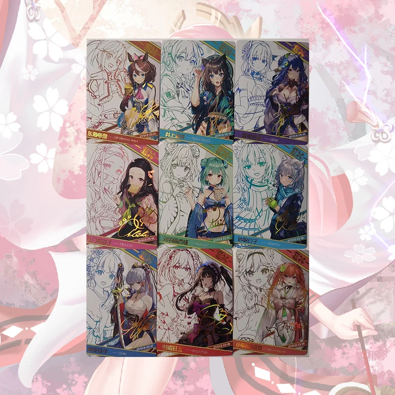 Anime Goddess Story Flower Girl SR TGR SSR ZR SP EX SGP PR Cards Emilia Tokisaki Kurumi Frieren Kitagawa Marin Collectible Cards - view 4