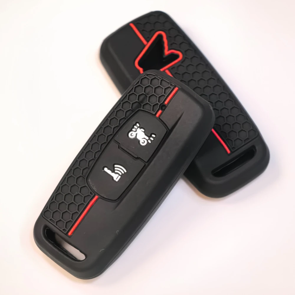 Silicone Key Case Cover Keychain For Honda Pcx 125 Forza 125 300 350 750 ADV Xadv Super Cup SH150i SH300 Sh125 XAV Xlov SH