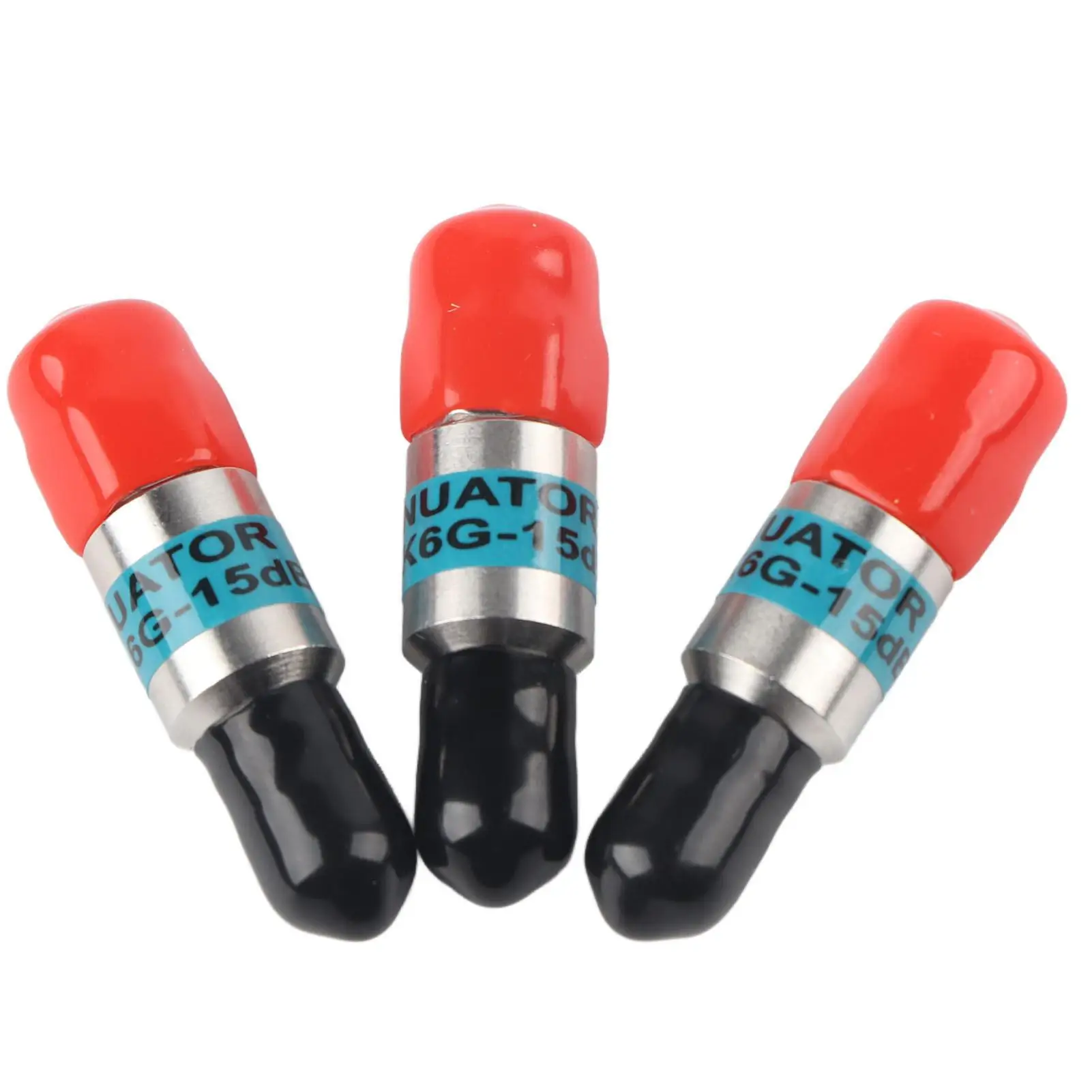 3Pcs SMA Male to Female RF Coaxial Attenuator 1-30dB DC Block 50 Ohm DC-6.0GHz Signal Strength Reducer