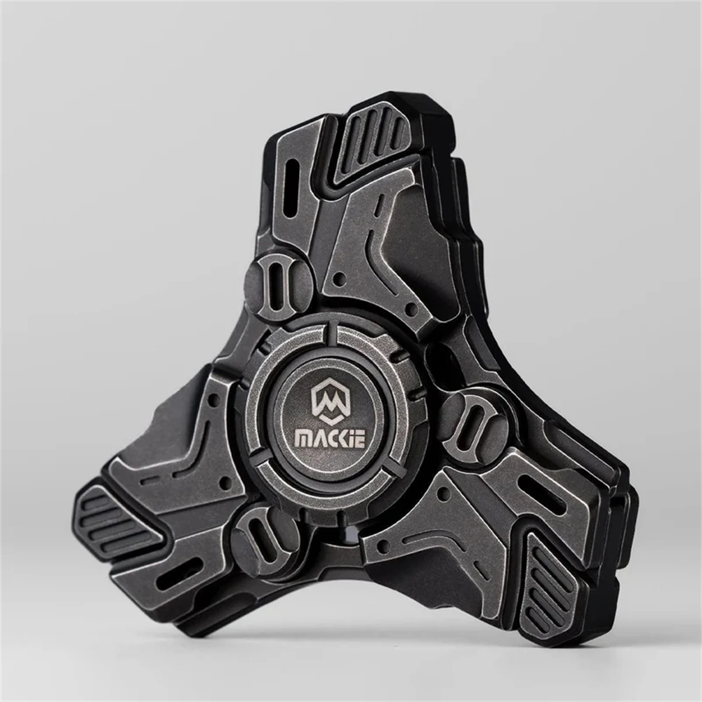 Mcgte rx03 liga de titânio fidget spinner edc brinquedos anti estresse mão spinner fidget slider tdah ansiedade alívio brinquedos sensoriais