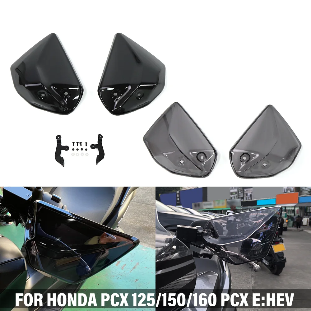 FÜR HONDA PCX160 PCXe:HEV PCX 160/150/125 Lenker-Handschutz Motorrad-Handschutzschild Windschutzscheibe Windabweiser