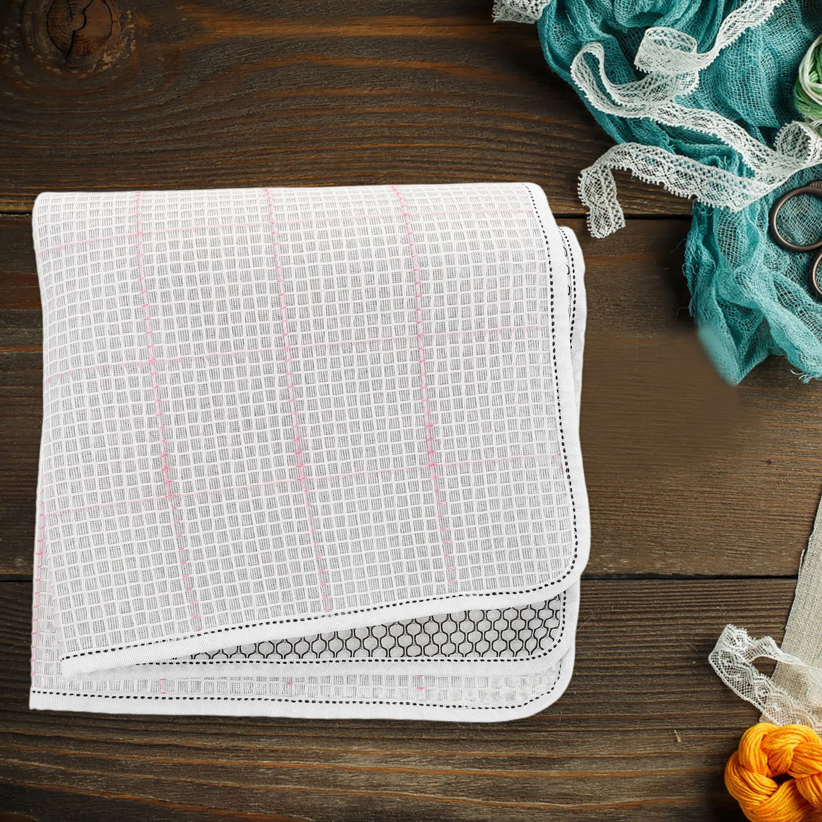 

DIY Carpet Embroidery Base Cloth Multipurpose Rug Hooking Canvas Mesh Tapestry Craft Supplies Embroidery Material