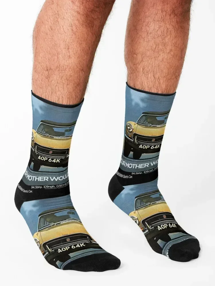MG MGB - YOUR MOTHER WOULDN'T LIKE IT Socks cute short man Thermal man winter Ladies Socks Men's