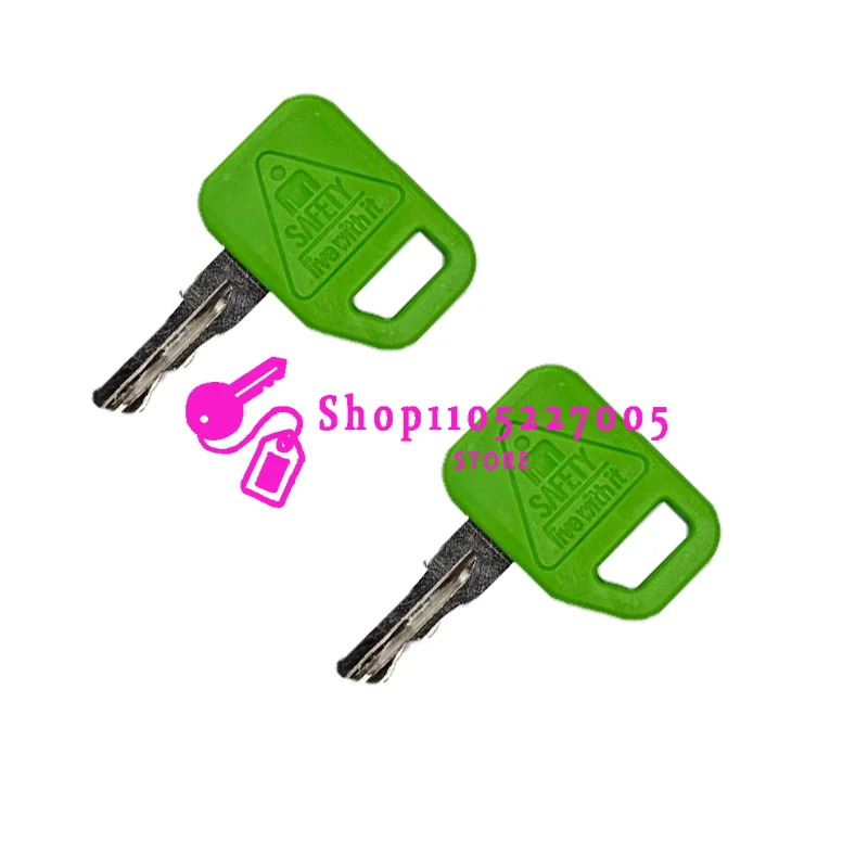 1/2/5/10/20PCS Power Switch Keys for AM136681 Excavator Fit All Graders Dozers Skid Steer AR51481 AT195302 AM131841