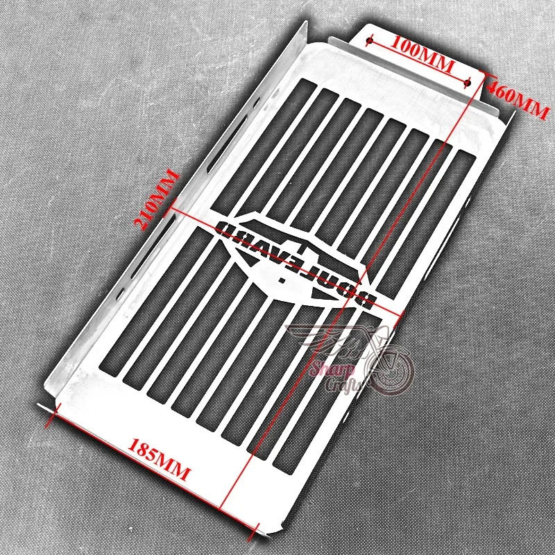 Motorcycle Parts Thicken Inlay Chrome Radiator Grill Cover Guard Protector For Suzuki Intruder VL800 Volusia Boulevard C50 M50