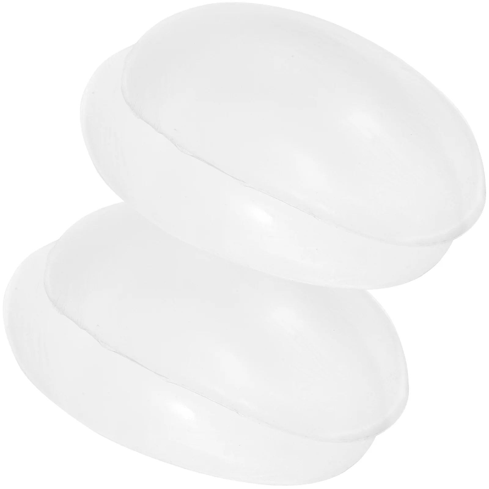 

2pcs 2 Pairs Anti-slip Shoulder Pads Women Soft Lightweight Broaden Shoulders Rounded Contours Smooth Under Clothes All-day Wear