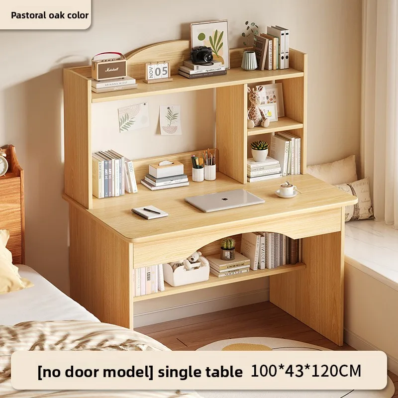 

New model Home Desk Bookcase Integrated Simple Desktop Study Table Bedroom Dresser Locker Computer Desk