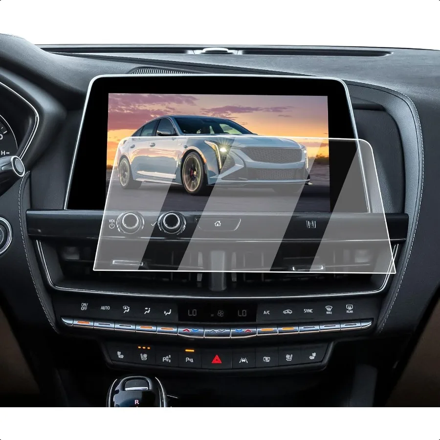 

Screen Protector Compatible with 20202024 Cadillac CT510Inch Navigation Tempered Glass Screen Protector CT5 Luxury Premium Luxu
