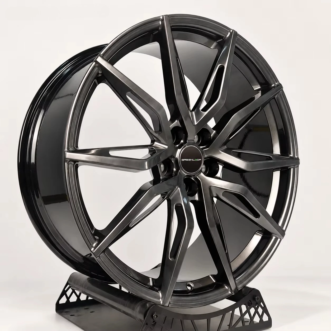 Greenloop Custom Forged Aluminum Alloy Hubs 18 19 20 21 22 Inch Lightweight Passenger Car Rims for High Performance Tuning