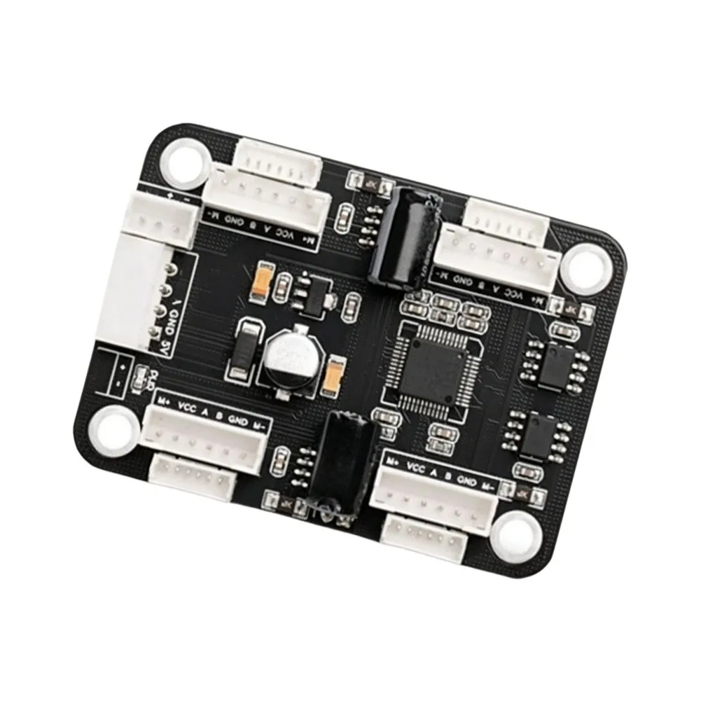 For DIY Electronics Competitions 5-15V 4-Channel Encoder Driver Encoder Motor Driver Module DC Geared Motor Driver