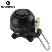 ROCKBROS Bike Bell Safety Warning Handlebar Bicycle Bell Copper Alloy Non-slip Bicycle Alloy Ring Crisp Sound Cycling Bells