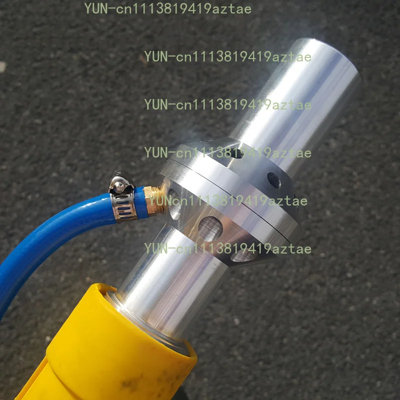 Duty Wet Dry Sandblasting Gun with Boron Carbide Nozzle for Root Carving Shipyard Cement Tank Renovation Cleaning Nozzle