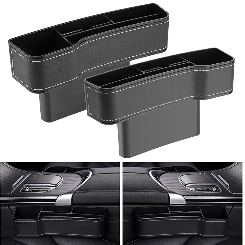

Car Seat Gap Storage Box For Audi A3 A4 A5 A6 A7 A8 Q3 Q5 Q7 Q8 Organizer Auto Accessories