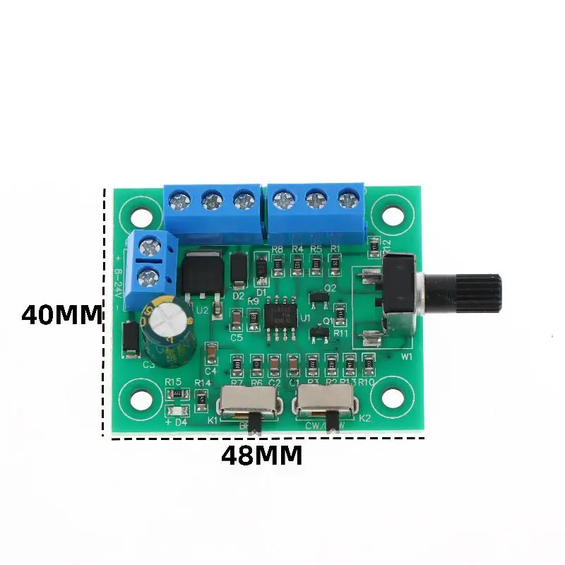 Brushless Motor PWM Speed Control Module With Side Switch – DC Motor Driver And Current Diagnostic Board For DIY Cars