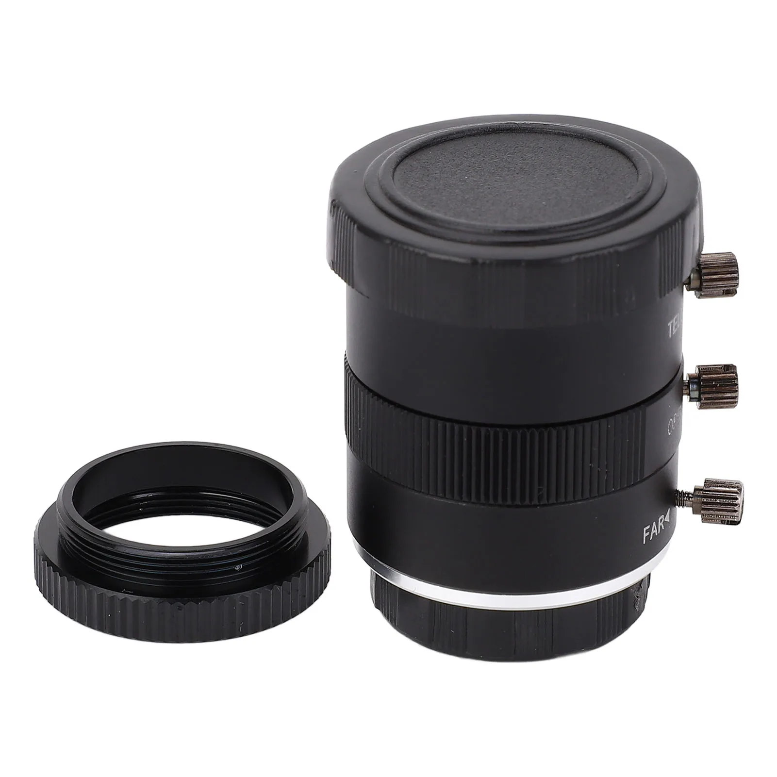 

Zoom Industrial Lens 6‑12mm 1/1.8 3MP Manual Focus Lens Aluminium Alloy C Mount Adjustable Aperture Lens Zoom Industrial Lens