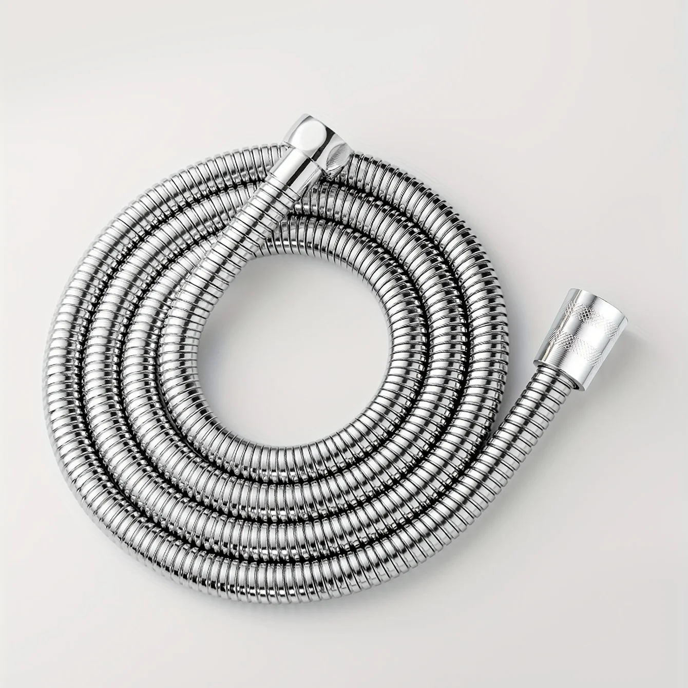 1.3m Flexible Shower Hose Plumbing Hoses Stainless Steel Chrome Bathroom Accessories Water Head Washers Showerhead Pipe