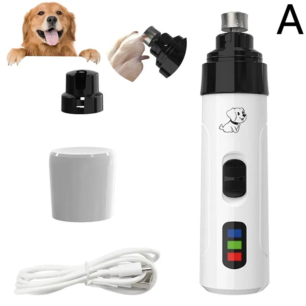 Quiet Rechargeable Dog Nail Grinder & Pet Trimmer product image
