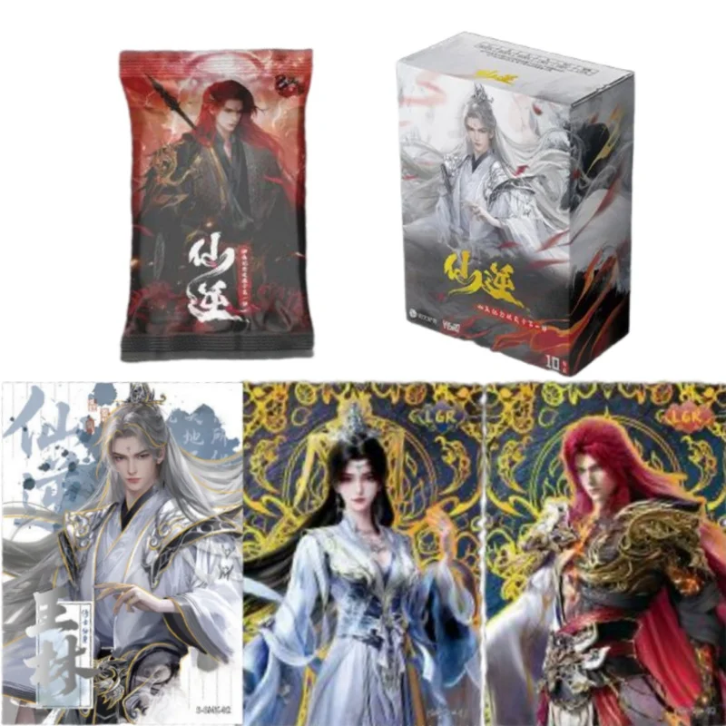 

Подлинная карта Renegade Immortal, анимированное памятное издание, Wang Lin Li Mu Wan, редкие ограниченные фирменные коллекционные карты аниме