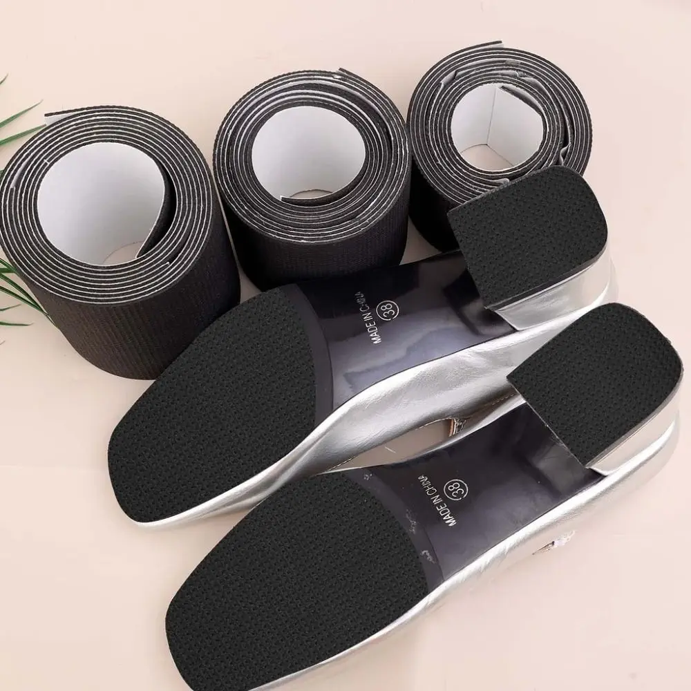 Portable Elastic Sole Anti Slip Sticker Repair Wearable Shoe Sole Protectors Self Adhesive Shoe Mute Cushion