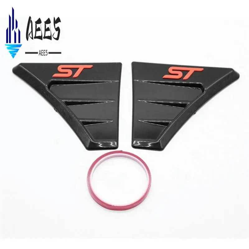 

AEE5-Fender Вентиляционное отверстие на крыло Боковое крыло Декоративная наклейка на крыло (случайный цвет) Автомобильные аксессуары для Ford Focus MK2 2004-20