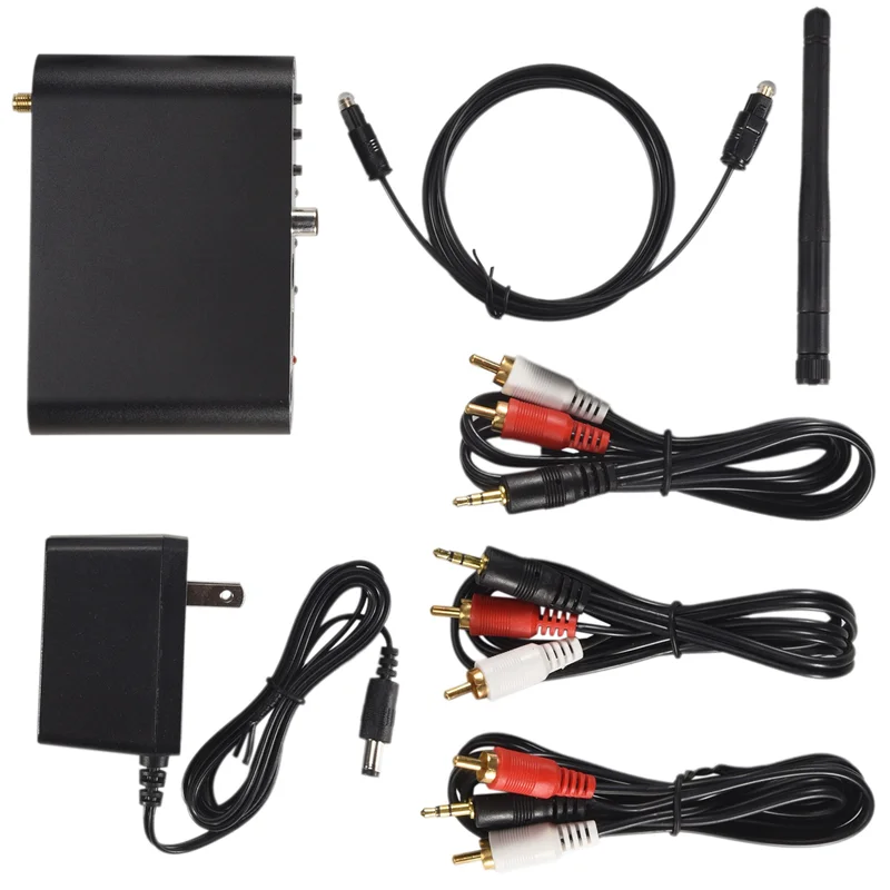 DA615H 5,1 CH Audio Decoder Bluetooth 5,0 Empfänger DAC Wireless Audio Adapter Optische Koaxial U Spielen ARC DAC DTS