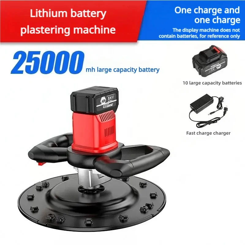 Electric DIY Wall Sander For Putty And Plastering 25000MA Battery 21V Variable Speed 380Mm Grinding Disc