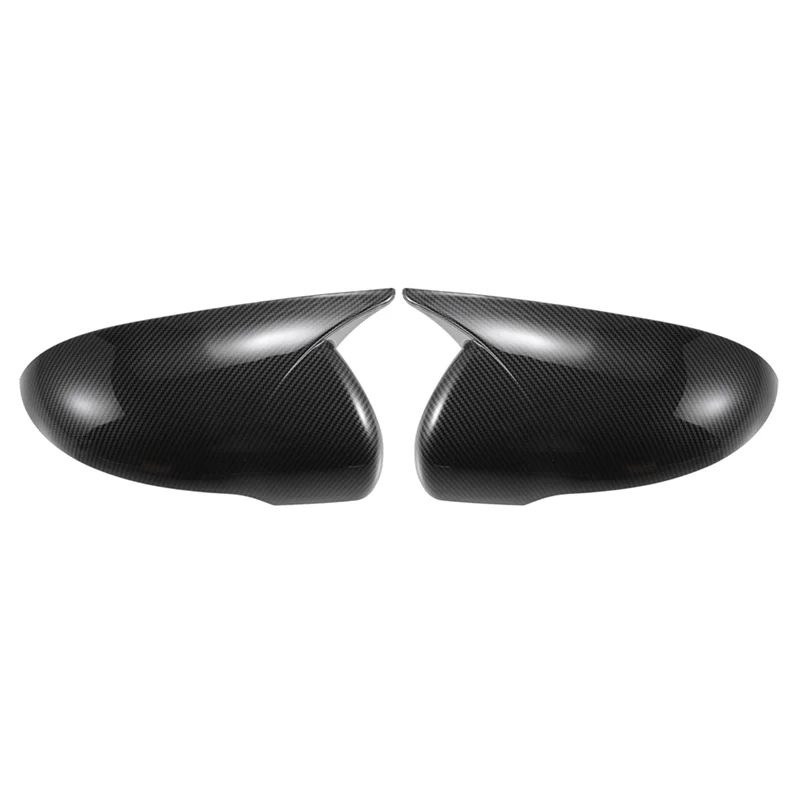 

R4-For Kia Sorento 2016-2019 Car Rearview Side Mirror Cover Wing Cap Exterior Door Rear View Case Trim Accessories Carbon Fiber