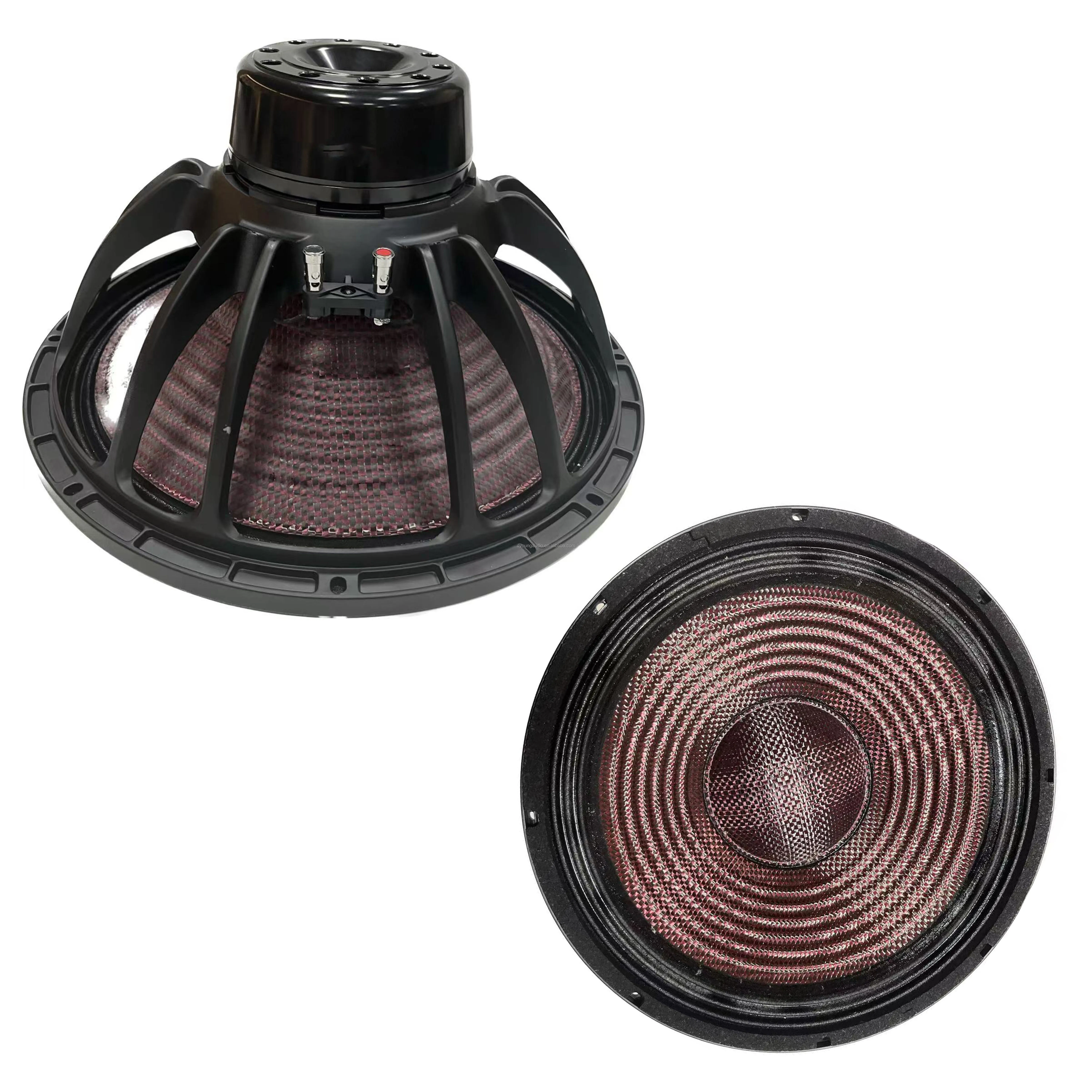 18 Inch 4 Inch Coil Carbon Fiber Paper Cone 1000w Subwoofer Speaker Loudspeaker 18SW100