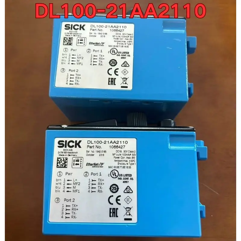 

Second-hand DL100-21AA2110 laser rangefinder sensor function test is normal