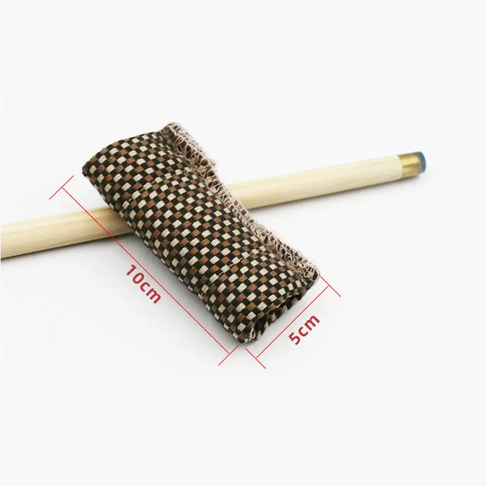 Billiard Cue Shaft Slicker Wiping Cloth Polishing Tools Snooker Towel Burnisher Cue Shaft Cleaner Billiards Accessories