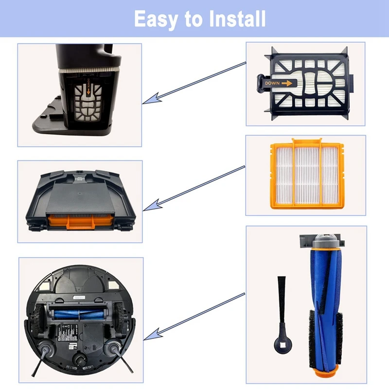 Запчасти для пылесоса Shark AV2501AE AV2502AE, основная и боковая щетки, фильтр НЕРА