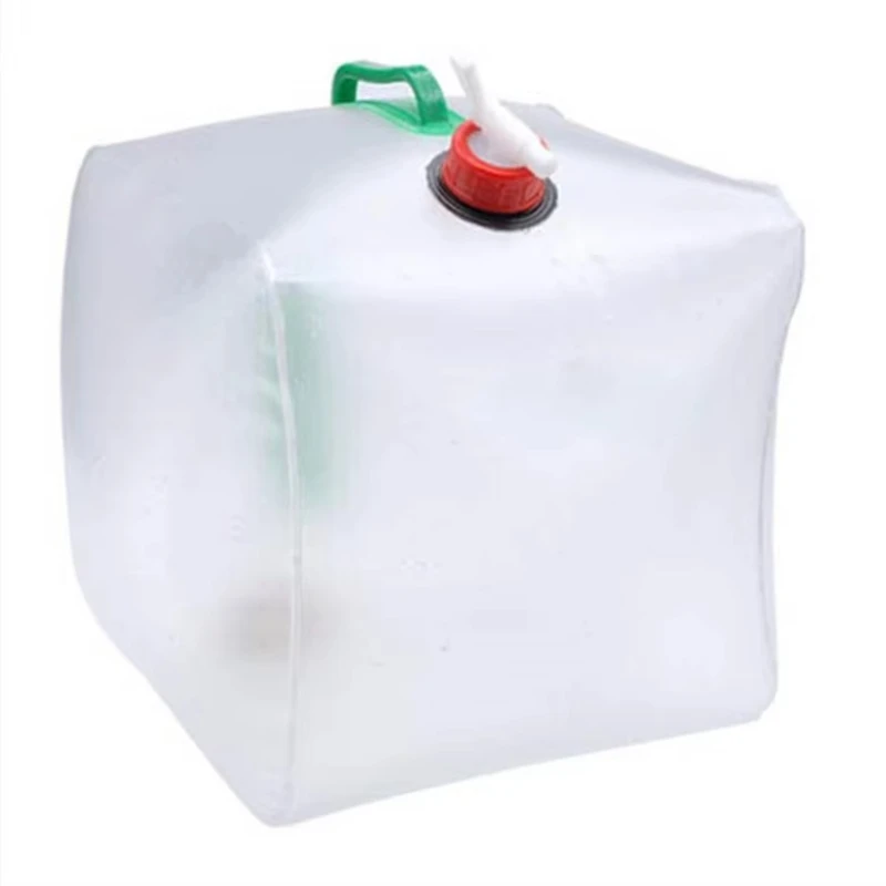 

20L outdoor folding folding foldable drinking water bag car water container outdoor camping hiking picnic barbecue