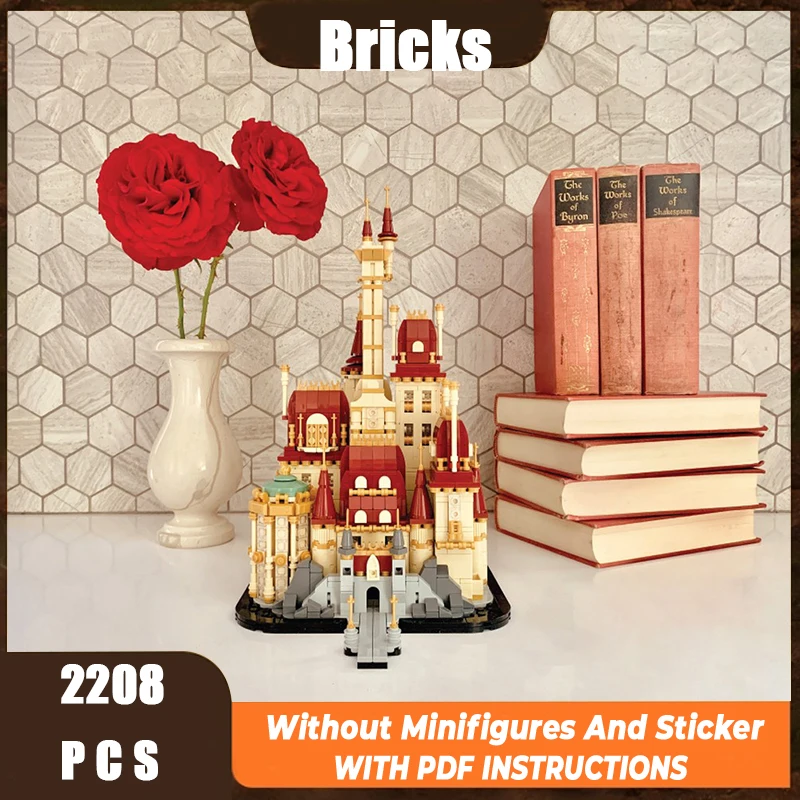 

Exquisite new product MOC building block model fairy tale ceramic castle technology modular children's toy DIY assembly set