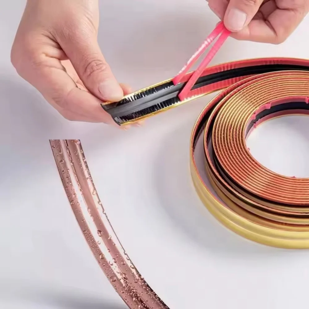 1 قطعة 2 متر/3 متر/5 متر × 2 سنتيمتر جدار داخلي خارجي ركن حامي الشريط الذاتي لاصق بولي كلوريد الفينيل الجدول مكتب الأثاث واقي للحواف قطاع لينة