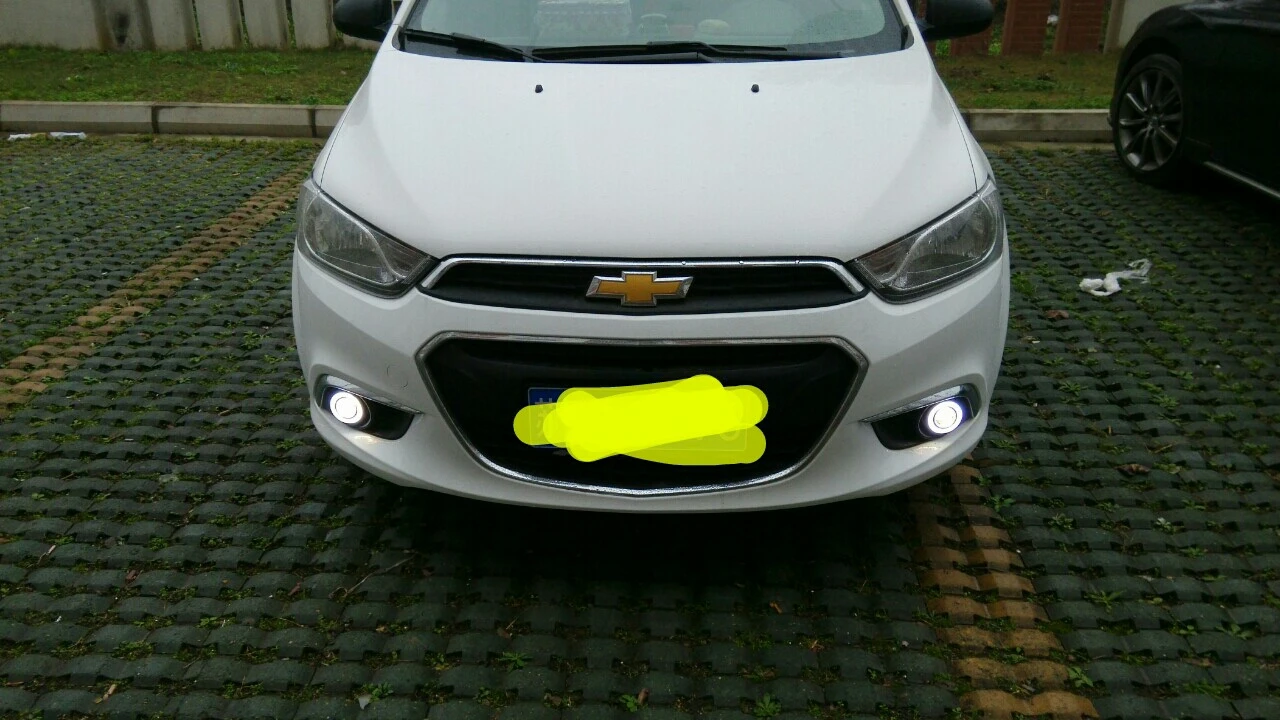 Car bumper headlight for Chevrolet Aveo fog light  car accessories avei daytime light,2015~2017y;Aveo fog lamp