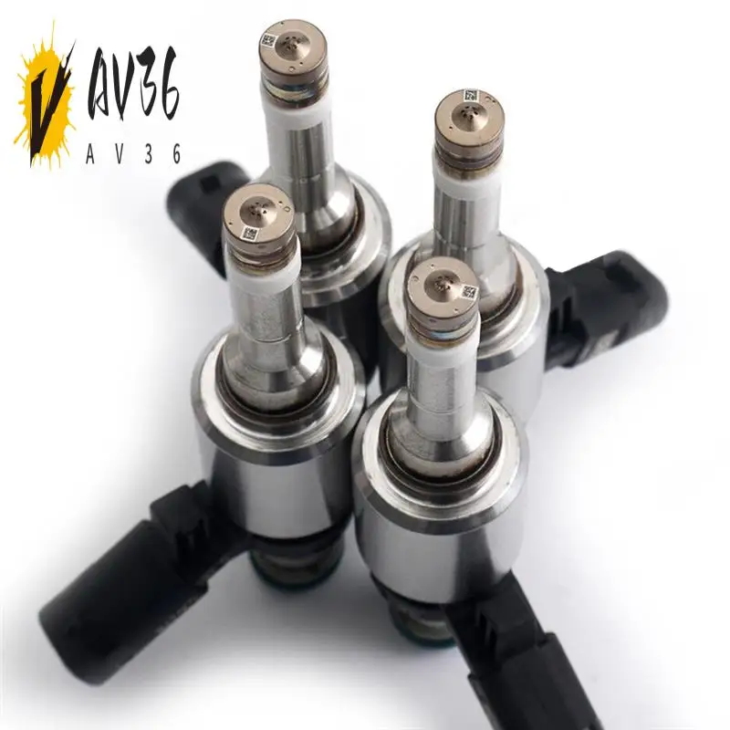 

AV36-4Pcs 0261500276 06H906036Q 0261500160 Fuel Injectors Nozzles For VW Golf Passat A3 A4 A5 TT 1.8T