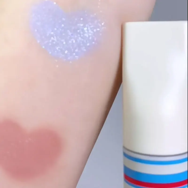 Ombretto liquido Paillettes Trucco per occhi perlescente Baco da seta schiarente Goccia Strappo Trucco viso a lunga durata Strumenti di bellezza ﻿