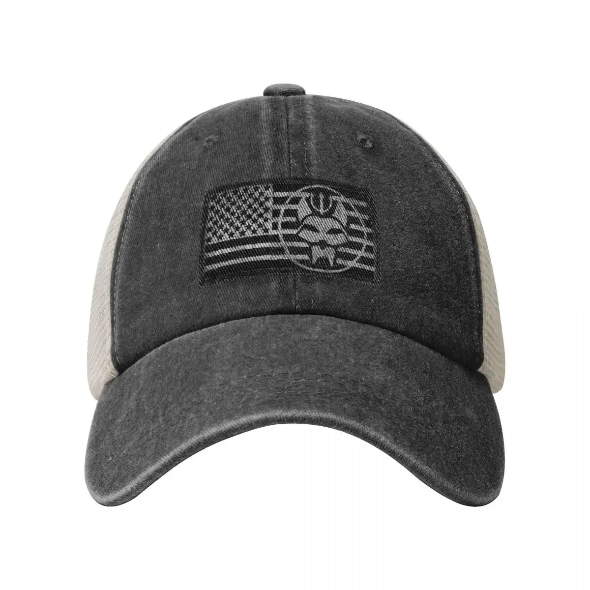 BRAVO SEAL TEAM BW FLAG PATCH exclusive Baseball Cap hiking hat Big Size Hat Male Women\'s
