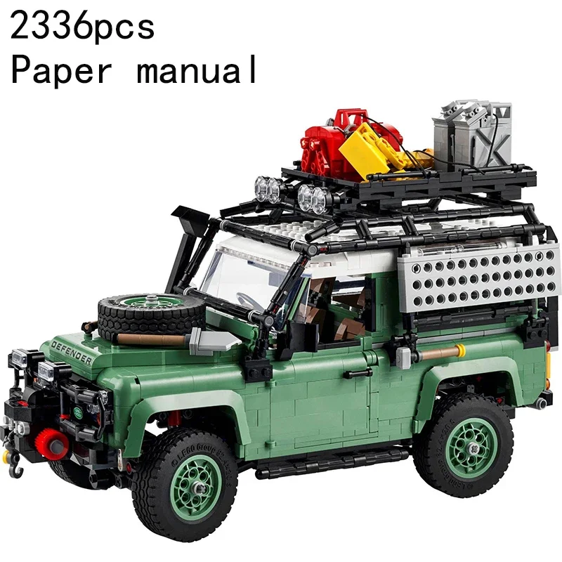 2336 Stuks Lands Supercar Off-Road Defender Automodel Bouwstenen Baksteen Woondecoratie Verjaardagscadeaus Compatibel Met Set 10317